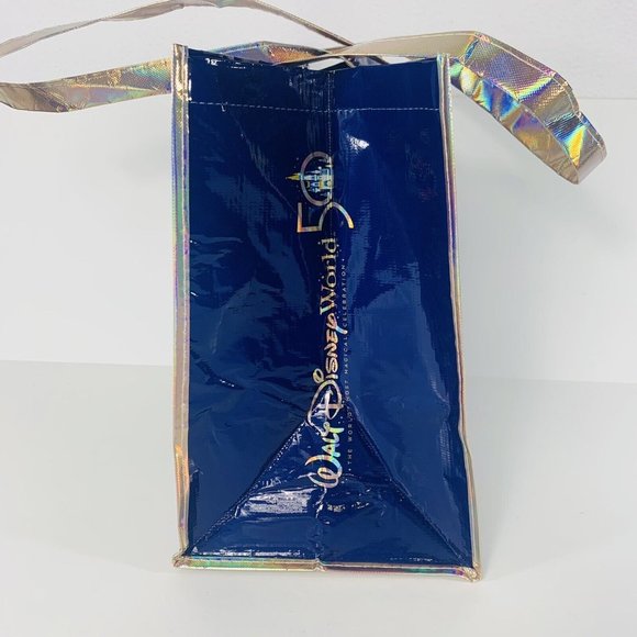 Walt Disney World 50th Anniversary Reusable Shopping Bag 17"x18" Mickey Minnie - Picture 3 of 10